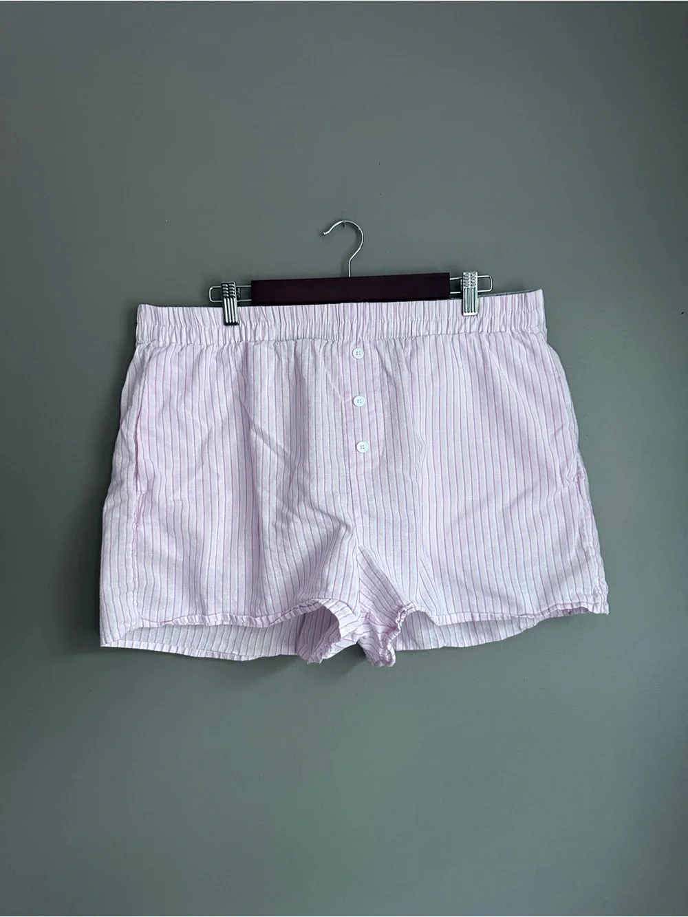 No Boundaries Cotton Rollover Waist Boxer Shorts Women’s Size X-Large